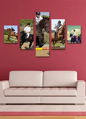 Canvas print wall displays - Diamond-M